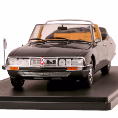 Macheta limuzina prezidentiala Citroen SM Cabrio 1972 gri 1:24