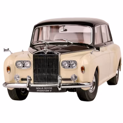 Macheta limuzina Rolls Royce Phantom V MPW Limousine 1964 crem 1:18 - 1