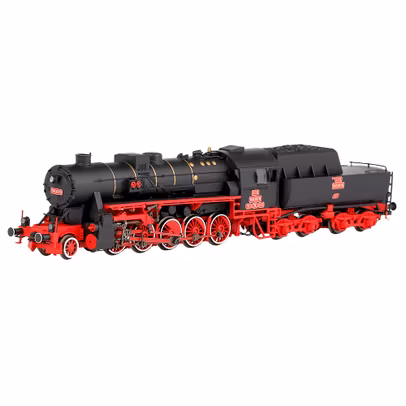 Macheta Locomotiva cu aburi 150.1076 CFR epoca III HO