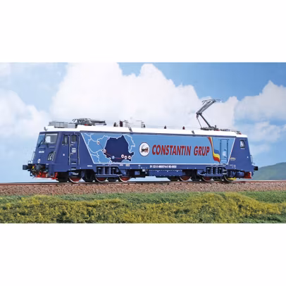 Macheta locomotiva electrica Transmontana Constantin Grup HO 91-53-0-480074-0 Amintiri Feroviare