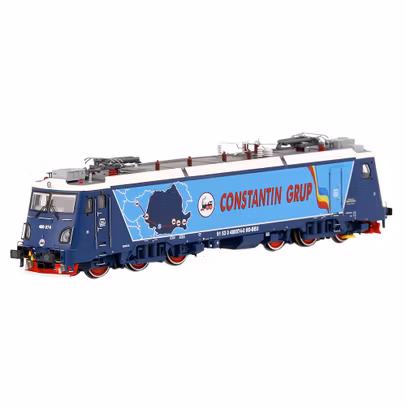 Macheta locomotiva electrica Transmontana Constantin Grup HO 91-53-0-480074-0 Amintiri Feroviare