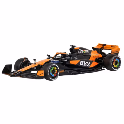 Macheta McLaren MCL38 Lando Norris #4 Winner Miami GP 2024 1:18 RE-EL TOYS