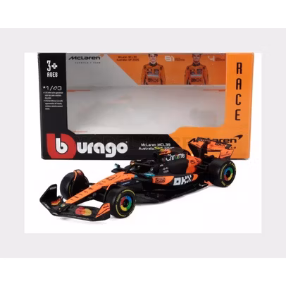 Macheta McLaren MCL39 Lando Norris Nr 4 Formula 1 2025 1 43 Bburago