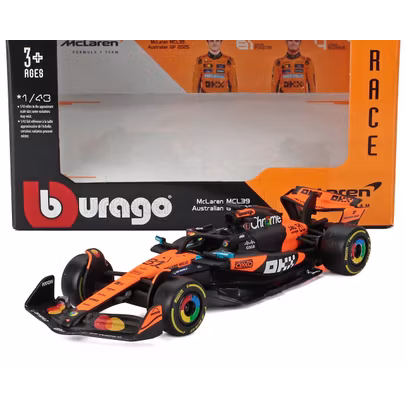 Macheta McLaren MCL39 Lando Norris Nr 4 Formula 1 2025 1 43 Bburago