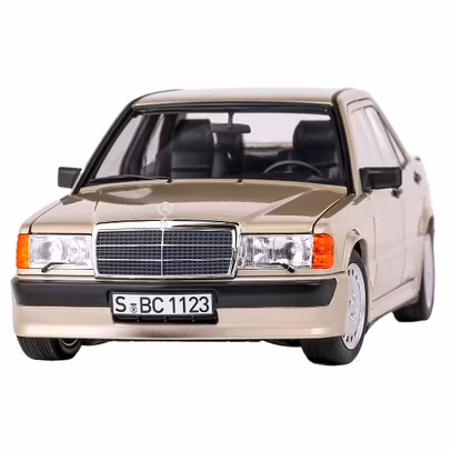 Macheta Mercedes-Benz 190E 2.3-16V 1:18 Norev  - vedere frontala
