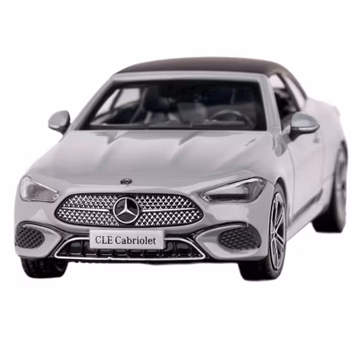 Macheta Mercedes-Benz CLE Convertible 2024 gri deschis 1 43 Norev