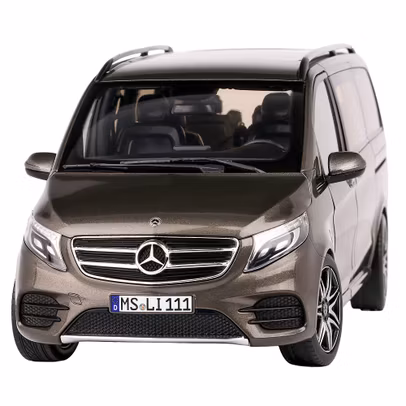 Macheta Mercedes Benz V Class AMG Line Gri Metalizat 1:18 - Norev