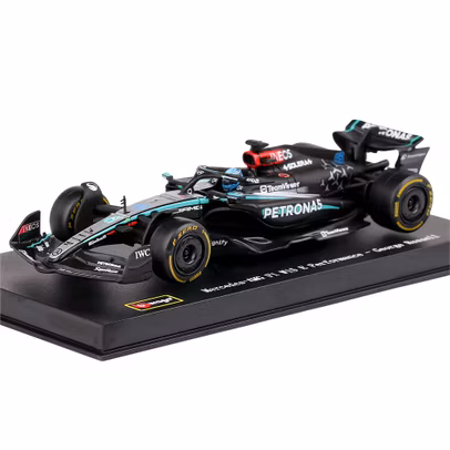 Macheta monopost Mercedes AMG W15 EQ Performance 2024 F1 No.63 Russell 1:43 Bburago