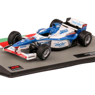 Macheta monopost F1 Arrows A18 No.1 Damon Hill 1997 alb cu albastru1-43