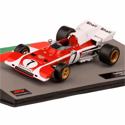 Macheta monopost F1 Ferrari 312B2 No.7 Mario Andretti 1972 rosu 1-43