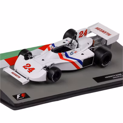 Macheta monopost F1 Hesketh 308B 1975 scara 1-43 alb