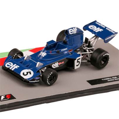 Macheta monopost F1 Tyrrell 006 Elf #5 Jackie Stewart 1973 World Champion 1-43
