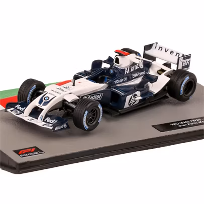 Macheta monopost F1 Williams FW26 BMW #3 Juan Pablo Montoya GP 2004 1-43