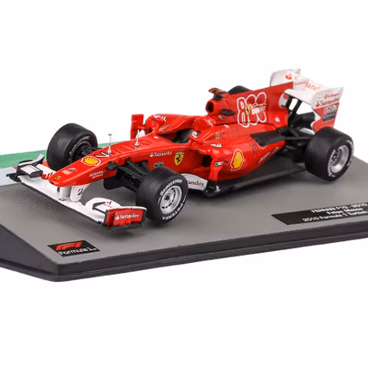 Macheta monopost Ferrari F10 #7 F1 Felipe Massa 2010 rosu 1:43
