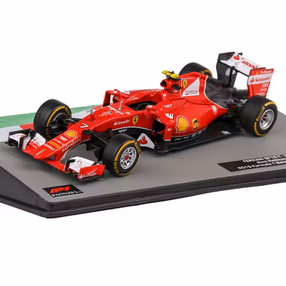 Macheta monopost Ferrari SF15-T #7 F1 Kimi Raikkonen 2015 rosu 1:43