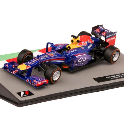 Macheta monopost Infiniti Red Bull RB9 F1 #1 Sebastian Vettel World Champion 2013 1-43