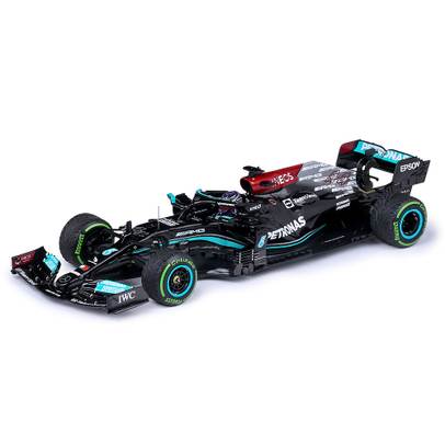 Macheta monopost Mercedes AMG F1 W12 E Performance #44 L.Hamilton Rusian GP 2021 Minichamps