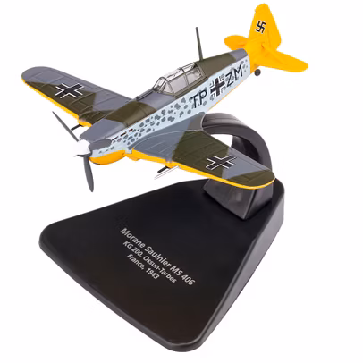 Macheta Morane-Saulnier MS.406 - KG 200 Luftwaffe Franta 1943 - 1:72 Oxford Diecast
