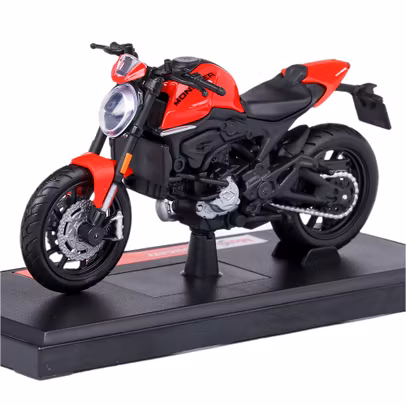Macheta moto Ducati Monster + 2021 scara 1:18