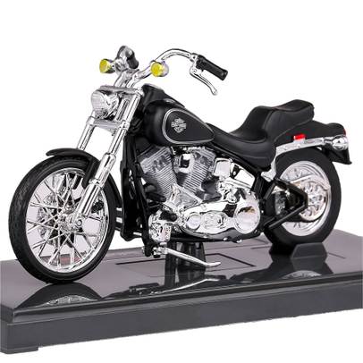 Macheta moto Harley-Davidson FXST Softail 1984 scara 1-18