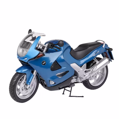 Macheta motocicleta BMW K1200 RS 2005 albastru 1:6