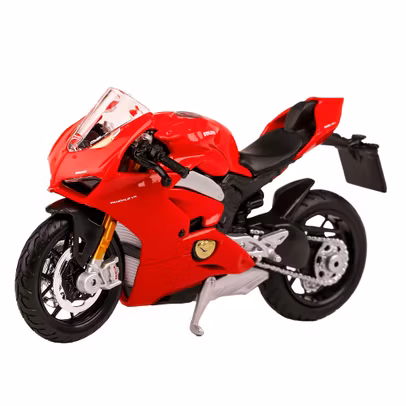 Macheta motocicleta Ducati Panigale V4 2019 rosu 1:18