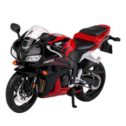 Macheta motocicleta Honda CBR600RR 2007 negru cu rosu 1:12