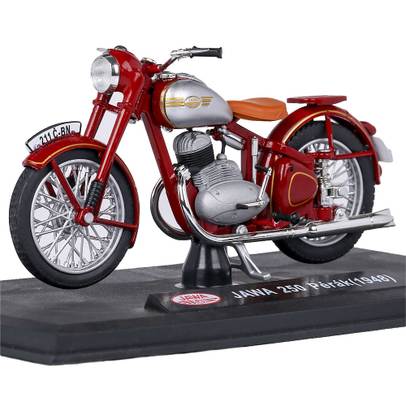 Macheta motocicleta Jawa 250 Perak Standard 1948