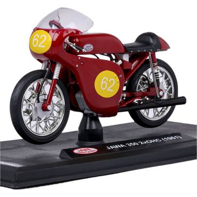 Macheta motocicleta Jawa 350R 2xOHC #62 Stastny 1961