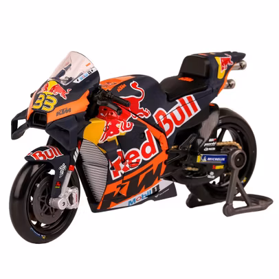 Macheta motocicleta KTM RC16 Nr 33 Red Bull 2023 Brad Binder 1:18