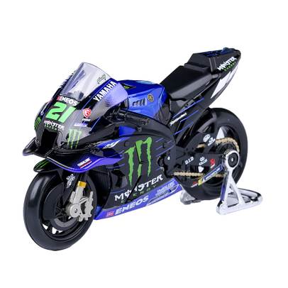 Macheta motocicleta Yamaha YZR-M1 #21 Morbidelli 2021