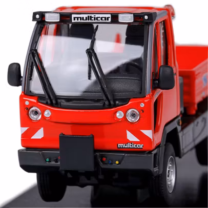 Macheta Multicar Fumo Tipper 2008 scara 1:43 rosu Abrex