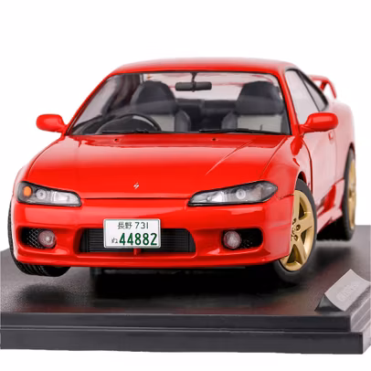 Macheta auto Nissan Silvia S15 Spec-R Aero 1999 - vedere frontala