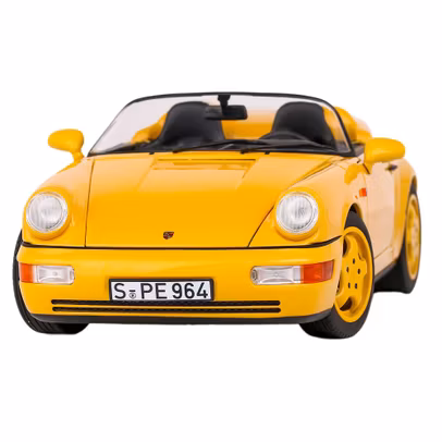 Macheta auto Porsche 911 Speedster 1993 galben 1:18 - Norev