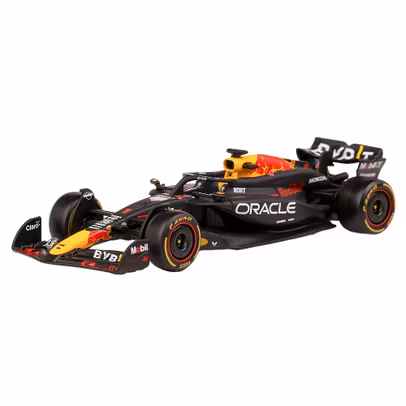 Macheta Red Bull RB20 F1 Max Verstappen No 1 World Champion 2024 1:43 - vedere 3/4 stanga fata