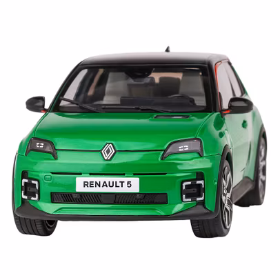 Macheta Renault 5 E-Tech Electric 2024 verde 1:18 Solido