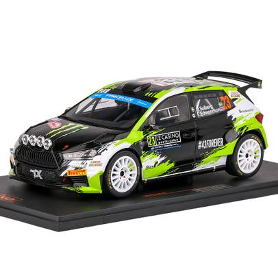 Macheta Skoda Fabia Rally 2 No.23 Solberg Monte Carlo 2023 1-18