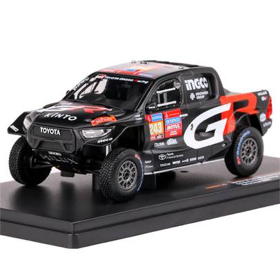 Macheta Toyota GR DKR Hilux Evo T1U Rally Dakar 2024 #243 Botterill/Cummings - 1:43 IXO