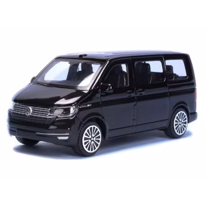 Macheta auto Volkswagen T5 2010 negru 1:43 Cararama