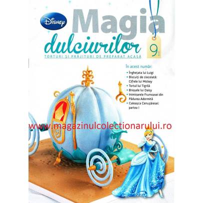 Magia dulciurilor Nr. 9 - Cifrele de la 5 la 9 din setul de taiat si stantat al lui Mickey