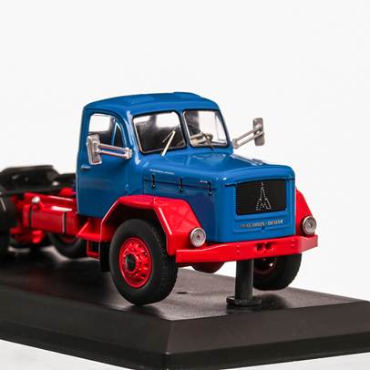 Magirus Jupiter 6X6 1967, macheta auto scara 1:43, albastru, IXO