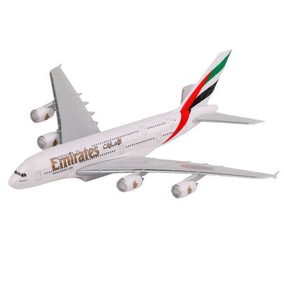 Magnet frigider avion Airbus A380 Emirates 1-500 model 2