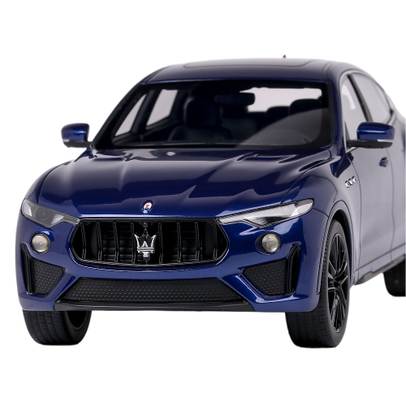 Maserati Levante Trofeo 2018, macheta auto, scara 1:18, albastru, Top Speed