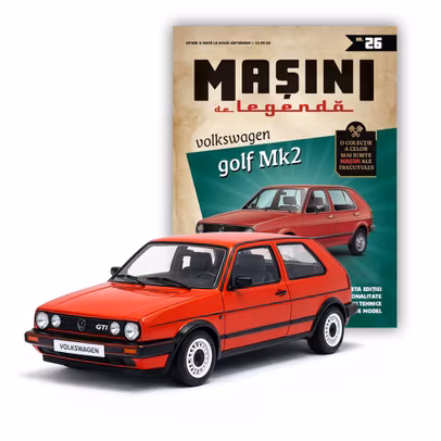 Masini de Legenda Nr 25 Renault 8 Bulgar gri macheta 1 43 DeAgostini - macheta+revista