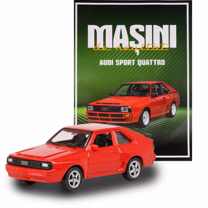 Nr.11 - Audi Sport Quattro rosu - Masini de neuitat - 1:60