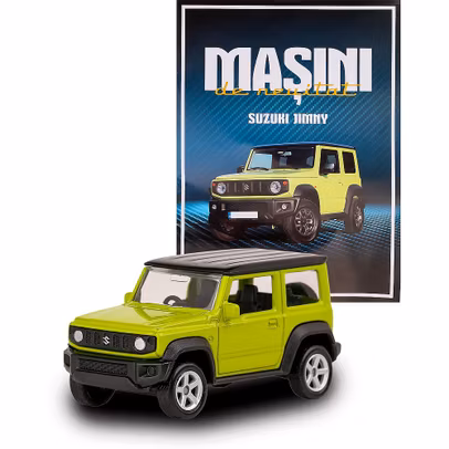 Suzuki Jimny verde macheta 1:60 Masini de neuitat Nr.29