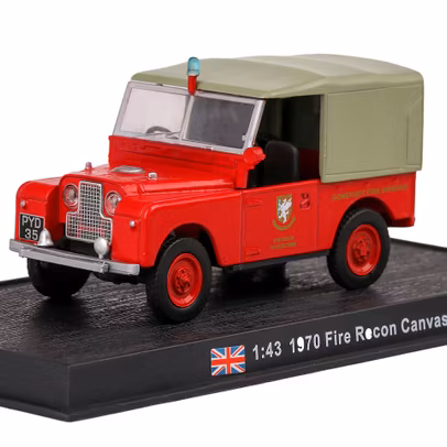 Masini de pompieri nr.26 - Land Rover Seria 1 - Vehicul utilitar usor 4X4 - 1970