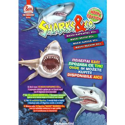 Cutie Maxxi Sharks & Co. DeAgostini (contine 16 plicuri)