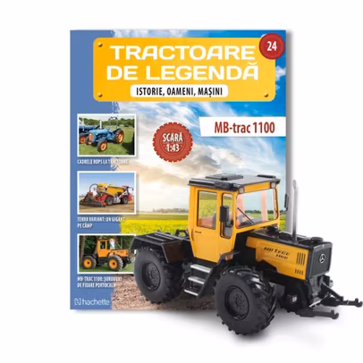 Ursus 1204 Polonia macheta tractor 1:43 Hachette Tractoare de legenda nr 23