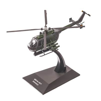 Elicopter MBB Bo-105 Germania 1967,camuflaj verde inchis, macheta elicopter scara 1:72, Atlas